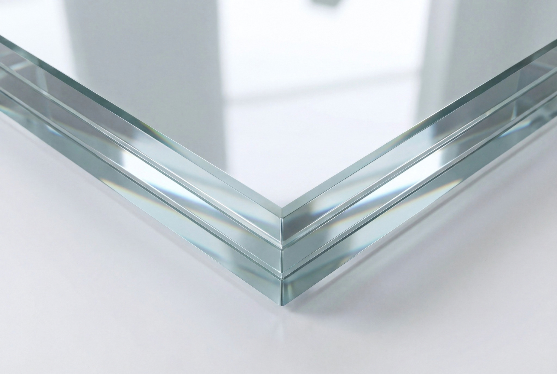 Heavy-Duty Structural 3-Ply sample showing glass layers