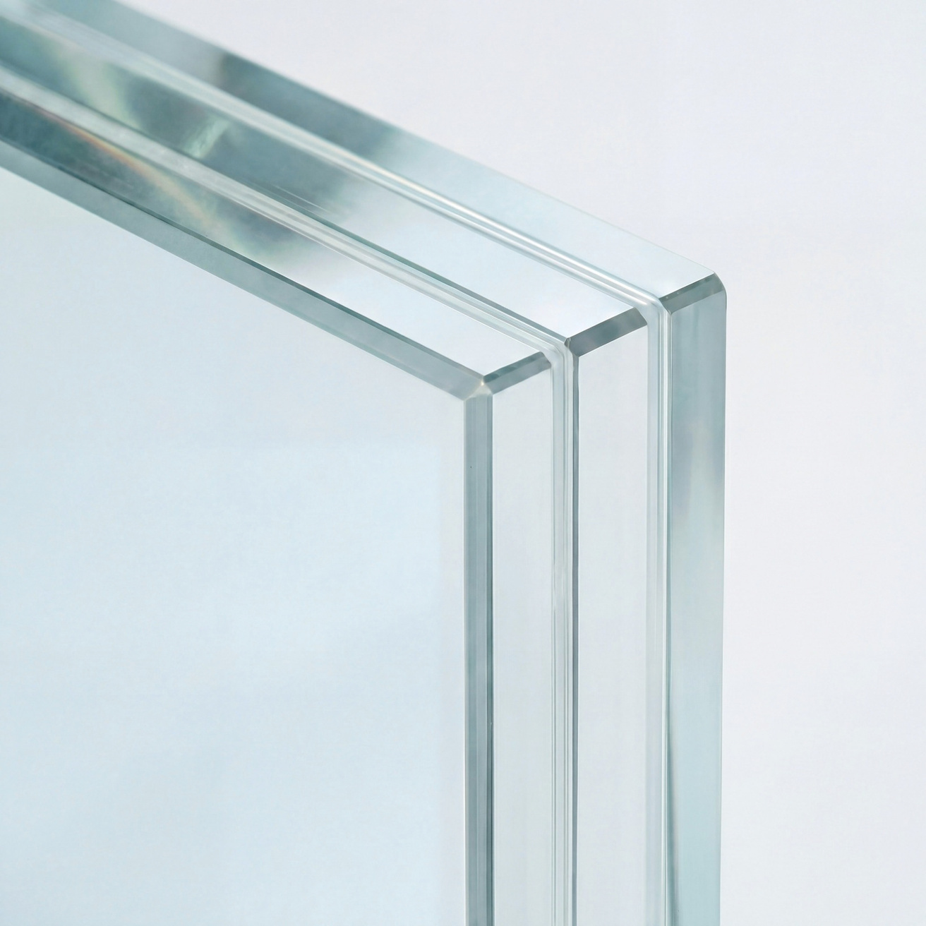 Medium-Duty Structural 3-Ply sample showing glass layers